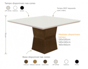 Mesa Grécia Catálogo