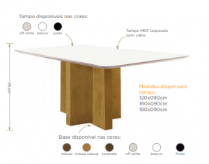 Mesa Paris Catálogo